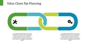 Block Arc Model Value Chain PPT Presentation Templates