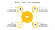 Make Use Of Our Circle PowerPoint Template Presentation