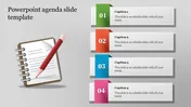 Attractive Agenda PPT Presentation Template & Google Slides