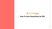 How To Save PowerPoint As PDF Presentation Slide