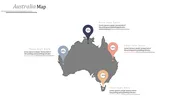 Best Australia Map PowerPoint Template and Google Slides