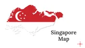 Slide pack with various Singapore map views including pie charts, bar graphs, in red, blue, and gold on a white background.