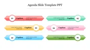 Agenda Slide Template PPT Design