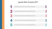 Sports Agenda Slide Template PowerPoint and Google Slides