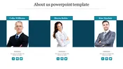 About Us PowerPoint Template for Business Insights