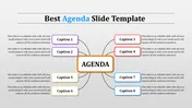 Wonderful Agenda Slide Template PPT Presentation Diagram