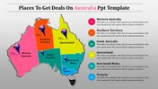 Multicolor Australia PPT Template For Presentation 