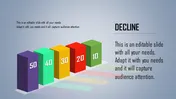  Cube decline  PowerPoint Presentation and Google Slides