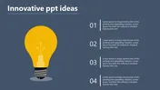 Innovative PPT Ideas Templates and Google Slides Themes