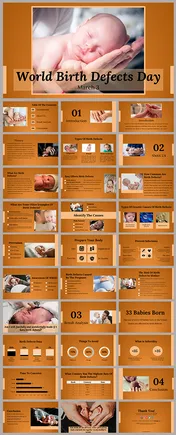 World Birth Defects Day PowerPoint and Google Slides Themes