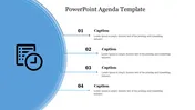 Innovative PowerPoint Agenda Template Slide Design