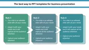 Best PPT Templates For Business Presentation-Three Node