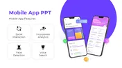 Best Mobile App PowerPoint Template for App Showcases