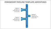 Simple and Modern PowerPoint Pipeline template and Google slides