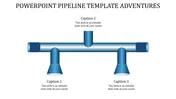 Pipeline PowerPoint Template for Process Visualization