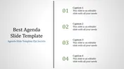 Attractive Agenda PPT Template and Google Slides Themes