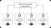 Elegant Best PowerPoint Infographics In Purple Color