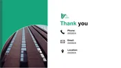 Simple Thank You Slide Template For PPT Presentation