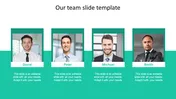 Get Our Team Slide Template Powerpoint For Presentation