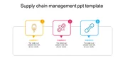 Simple and Stunning Supply Chain Management PPT Template