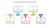 Attractive PowerPoint 2007 Timeline Template Presentation