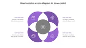 How To Make A Venn Diagram In PowerPoint Design-Four Node