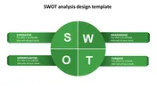 Attractive SWOT Analysis Design Template Presentation