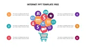 Best Internet PPT Template Free Presentation Slide PowerPoint