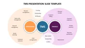 Affordable TMS Presentation Slide Template In Multicolor