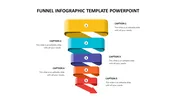 Best Funnel Infographic Template PowerPoint-Five Node