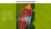 Stunning Cruise Presentation PowerPoint Template 