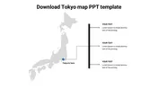 Attractive Tokyo Map PPT Template Presentation Themes Design