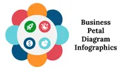 Business Petal Diagram Infographics PPT And Google Slides