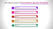 Eye-Pleasing PowerPoint Agenda Template For Presentation