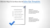 Sales PPT Template for Captivating Sales Presentations