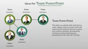 Editable Team PowerPoint Template and Google Slides Themes