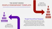 People PowerPoint Template and Google Slides with Arrow Presentation