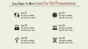 Icons For PPT Presentations template and Google Slides