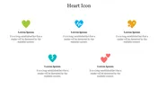 Attractive Heart Icon PowerPoint Presentation Design