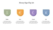 Best Money Sign Clip Art PowerPoint Template Designs