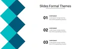 Editable Google Slides and PowerPoint Formal Themes