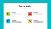 Attractive Multicolor Google Presentation Agenda Slide