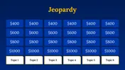 Jeopardy Game Maker PowerPoint and Google Slides Templates