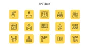 Get Awesome PPT Icon Slide PowerPoint Presentation