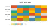 Stock Heat Map PowerPoint Template Presentation Slide