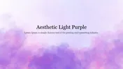 Abstract light purple and pink watercolor background with soft gradients and gentle transitions with text area.