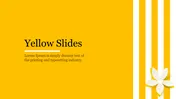 Eye-Catching Yellow Slides For PowerPoint Presentation