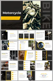 Motorcycle Presentation And Google Slides Templates