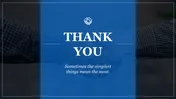 Best Thank You Slide Download For Presentation template