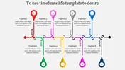 Timeline Slide Template for Professional Presentations